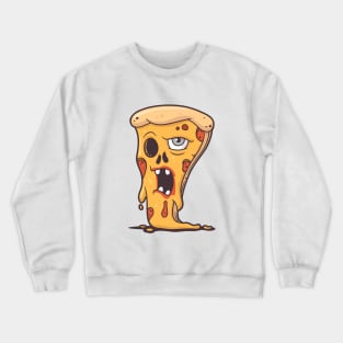 Zombie Pizza Crewneck Sweatshirt